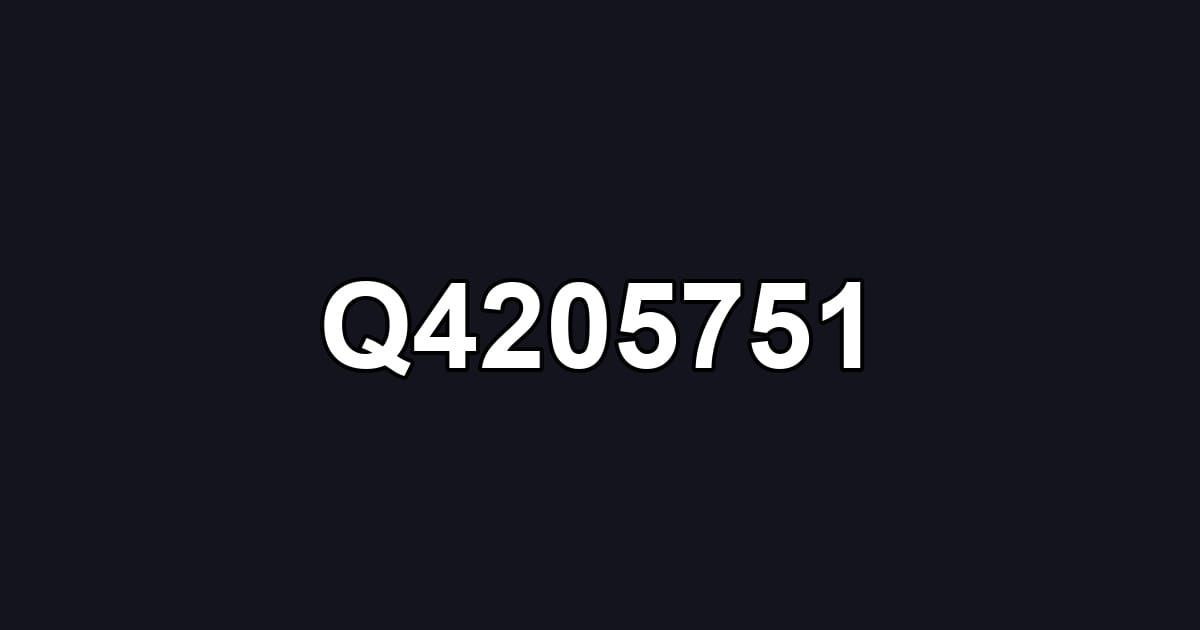 Q4205751