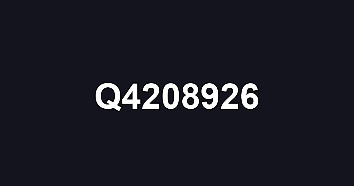 Q4208926
