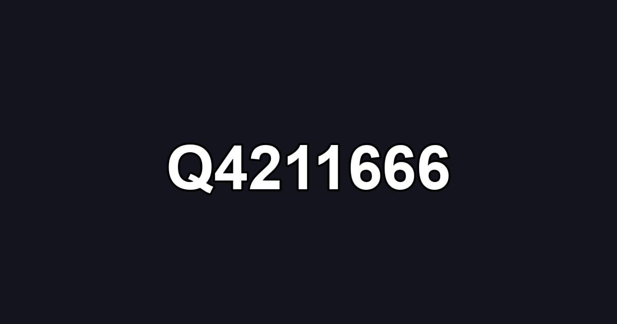 Q4211666