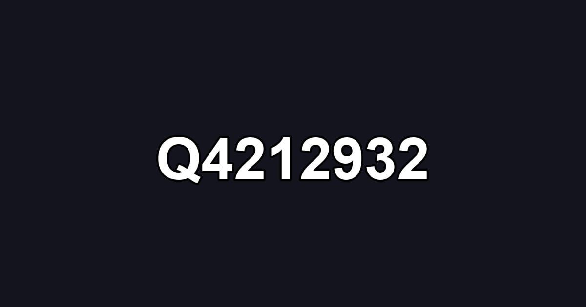 Q4212932