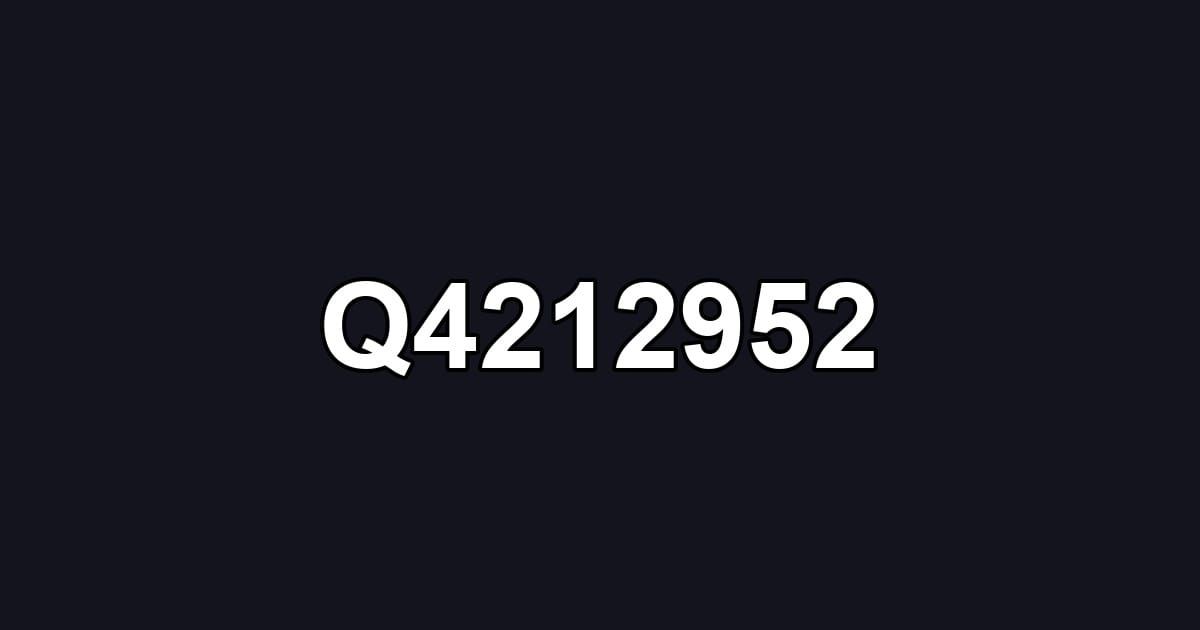Q4212952
