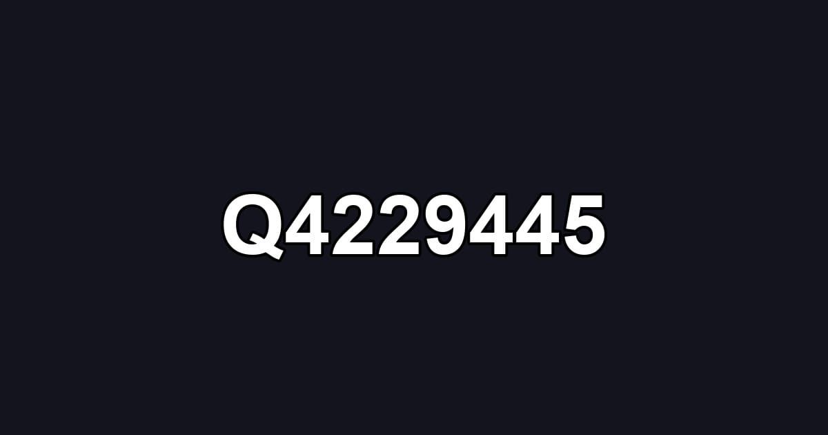 Q4229445