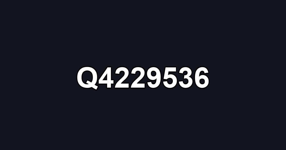 Q4229536