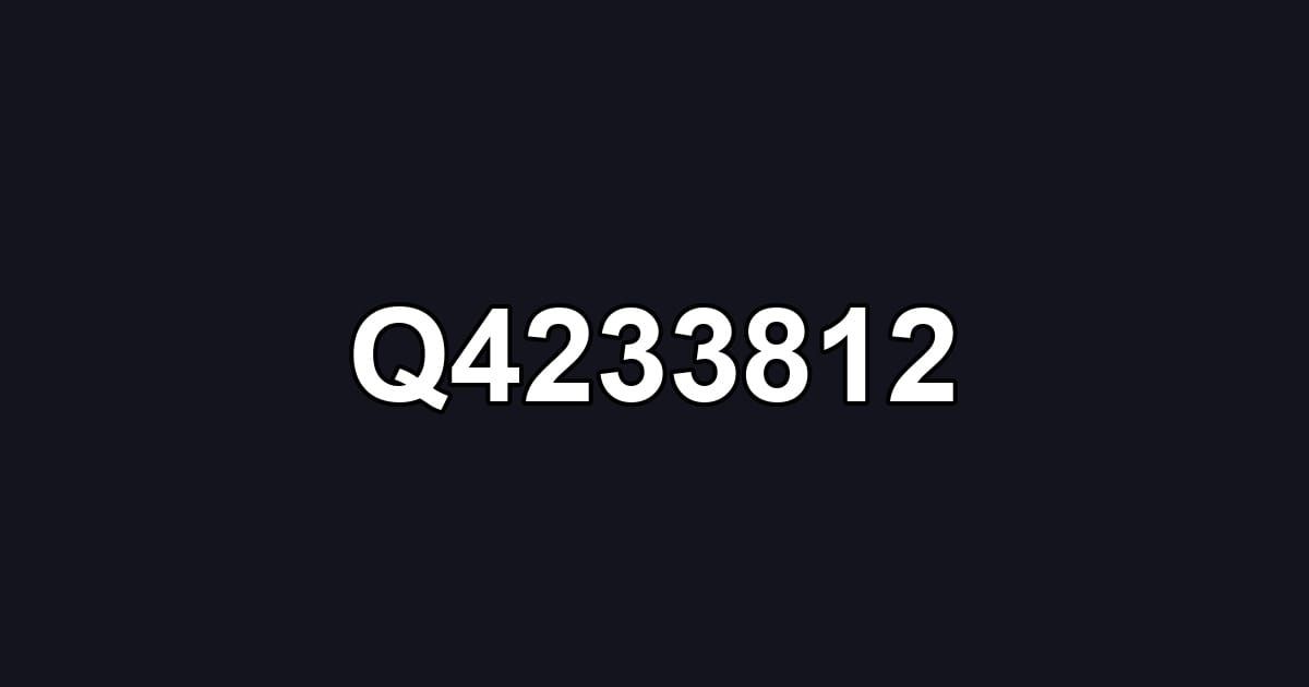 Q4233812