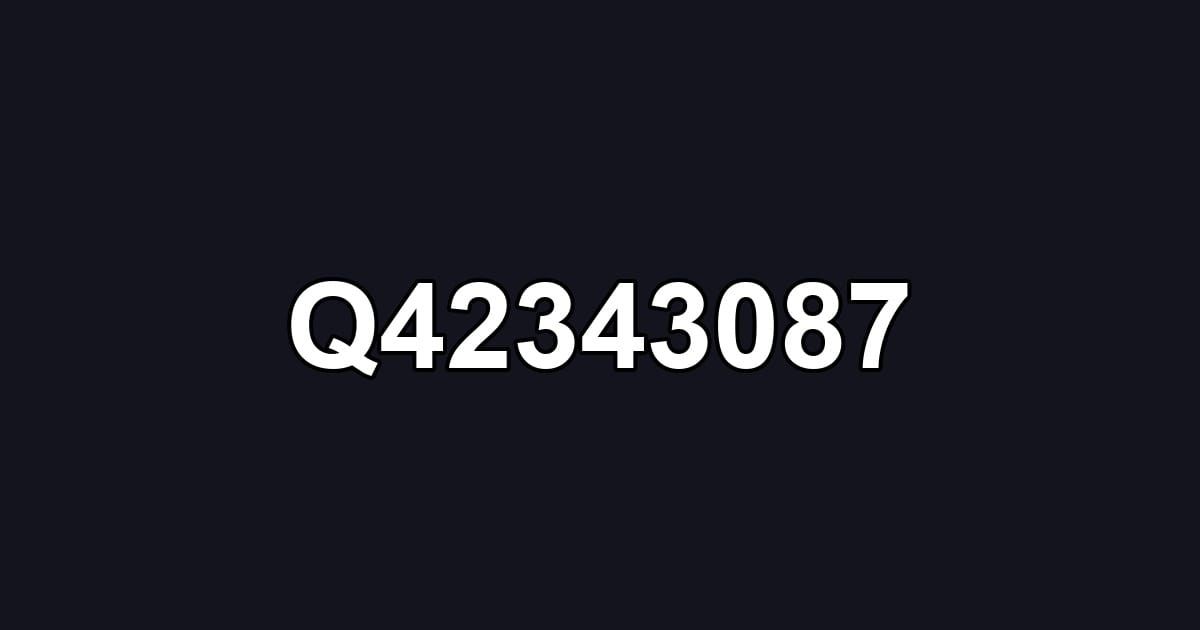 Q42343087