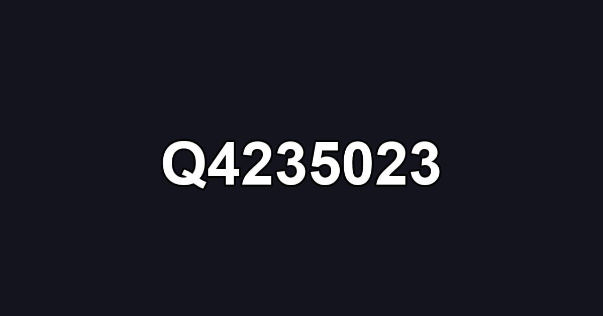 Q4235023