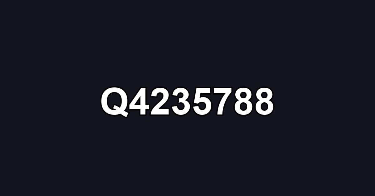 Q4235788