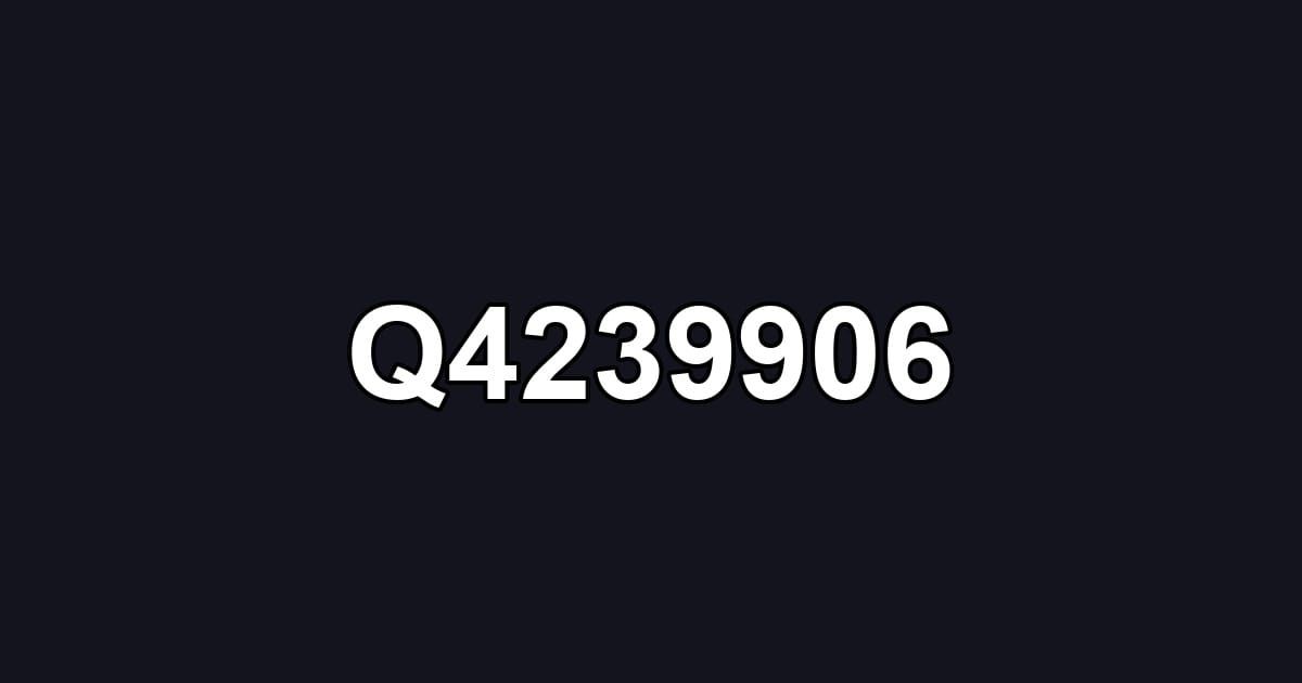 Q4239906