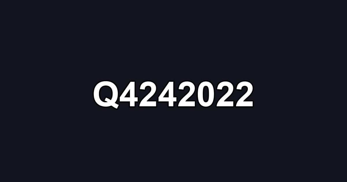 Q4242022