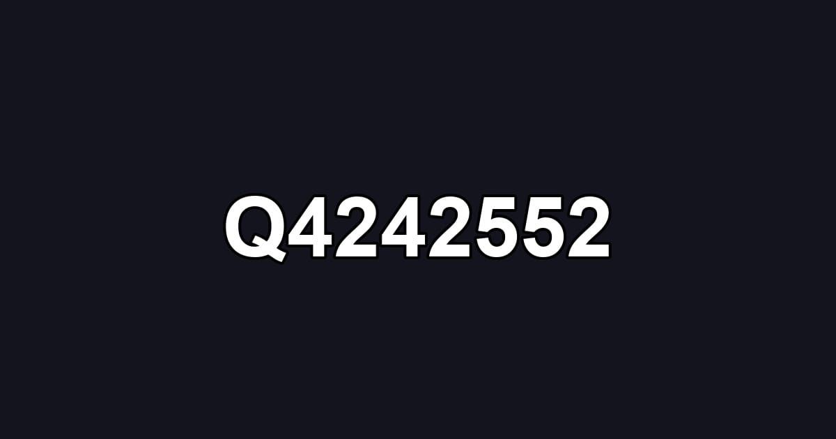 Q4242552