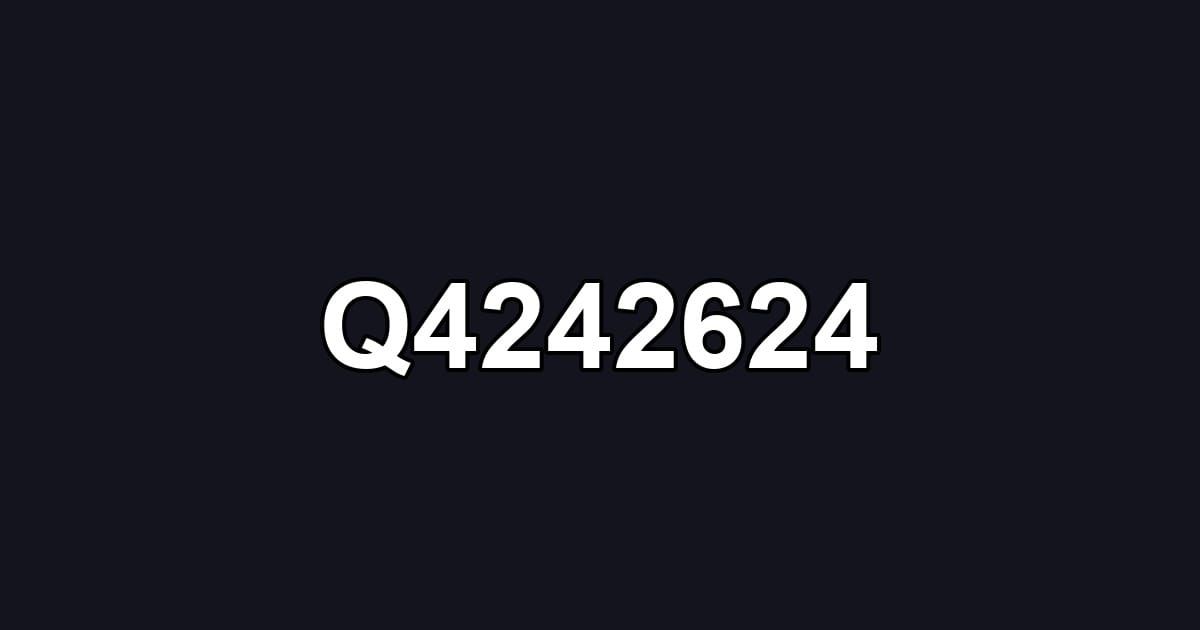 Q4242624