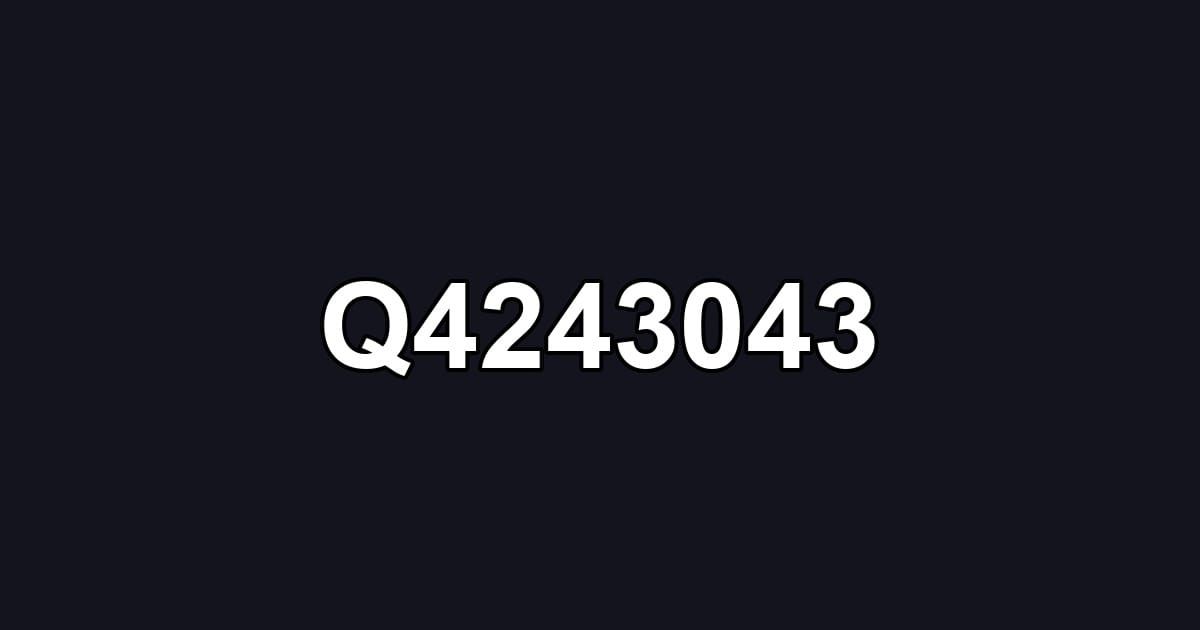 Q4243043