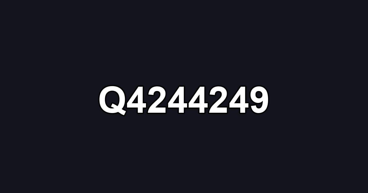 Q4244249