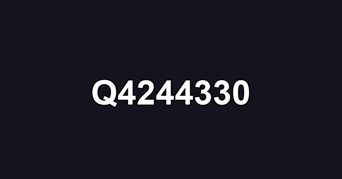 Q4244330