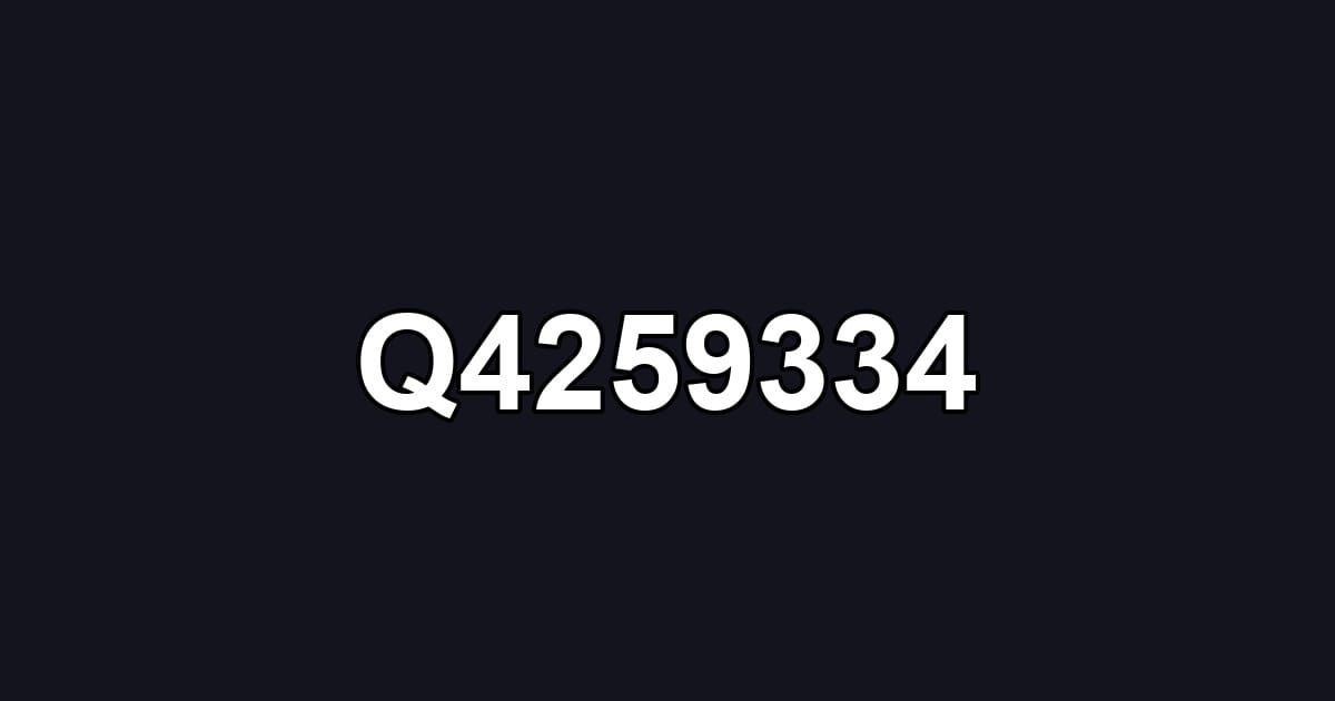 Q4259334