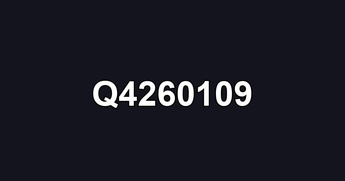 Q4260109