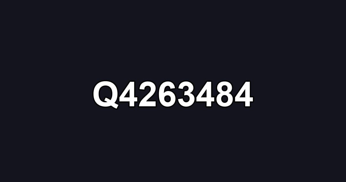Q4263484
