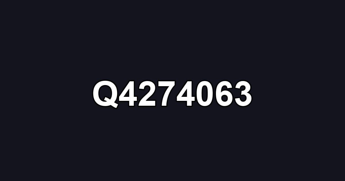 Q4274063