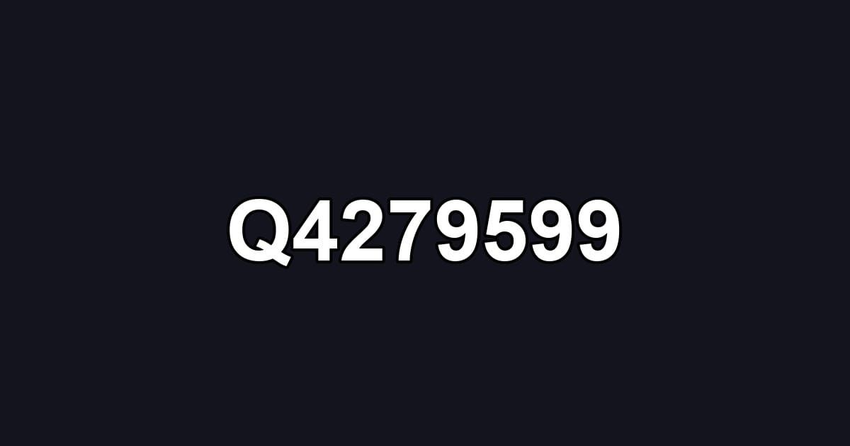 Q4279599