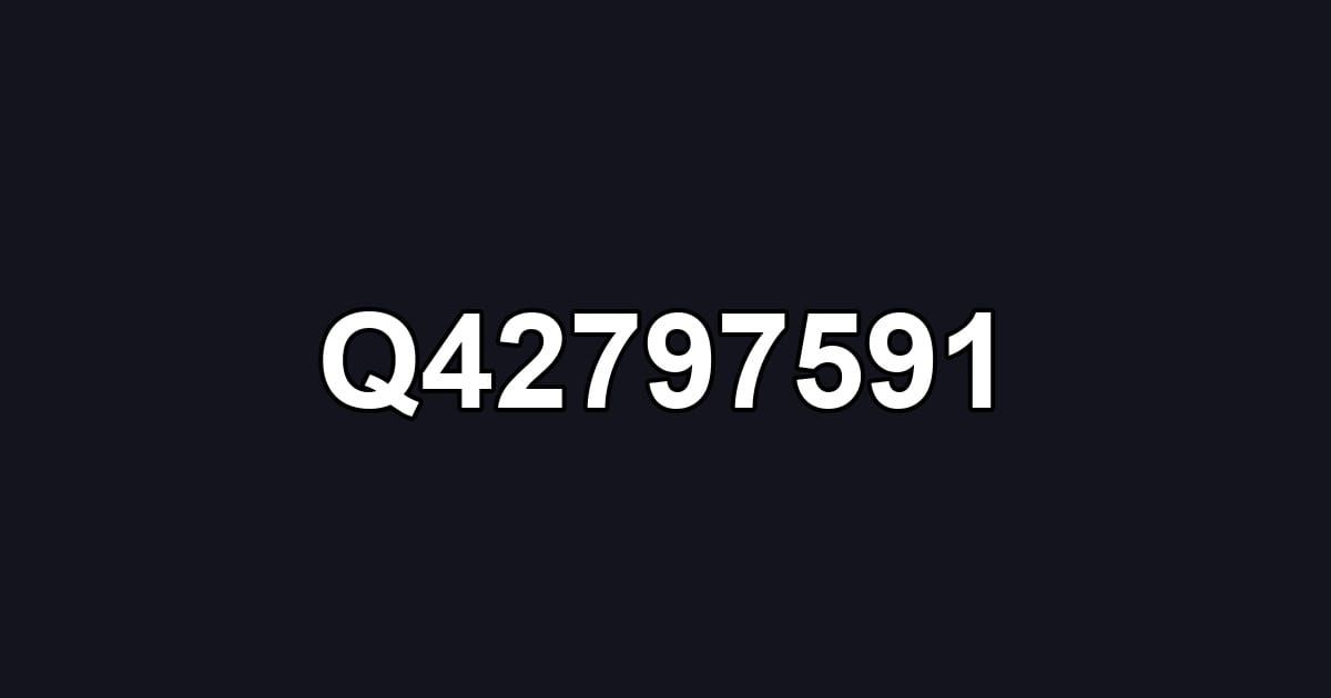 Q42797591