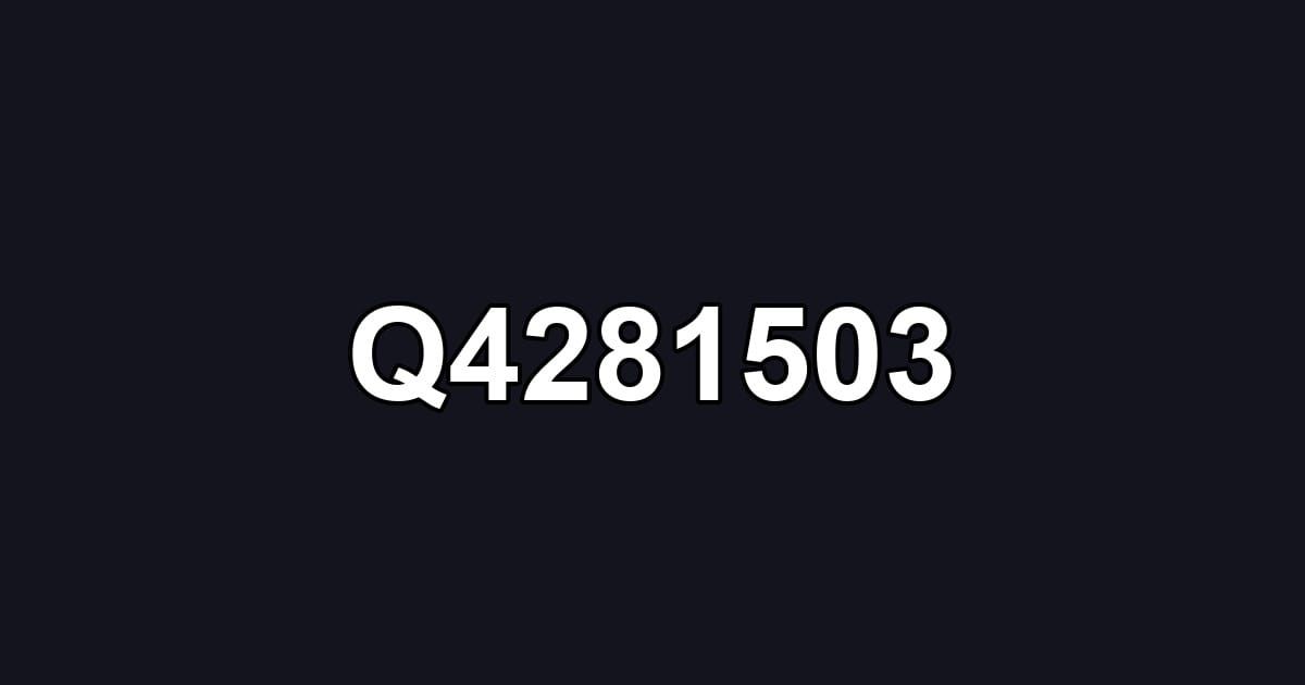Q4281503