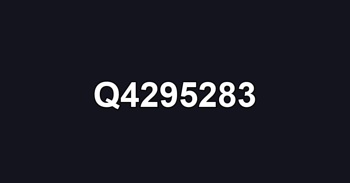 Q4295283
