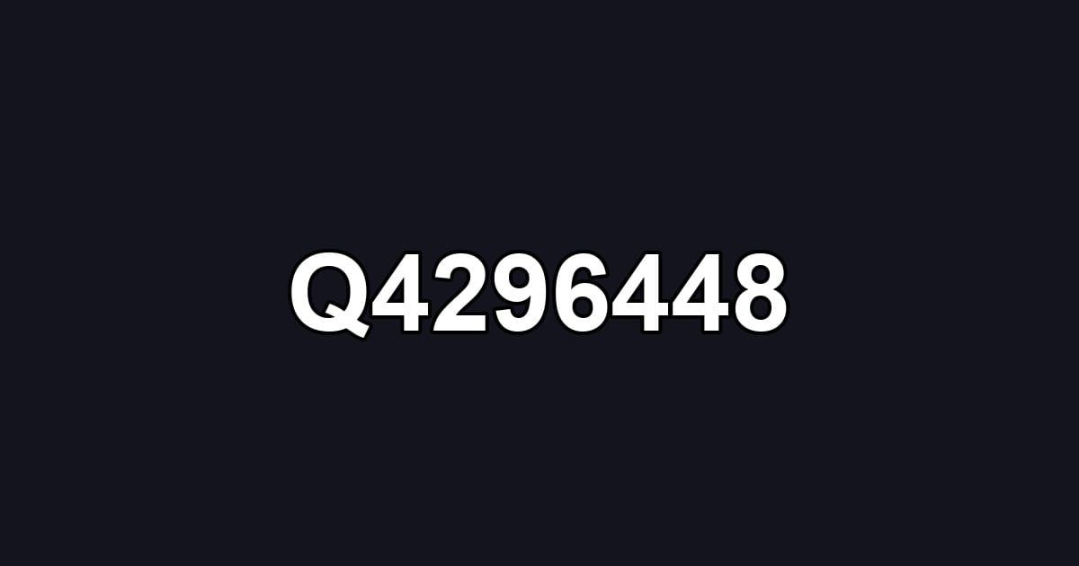 Q4296448