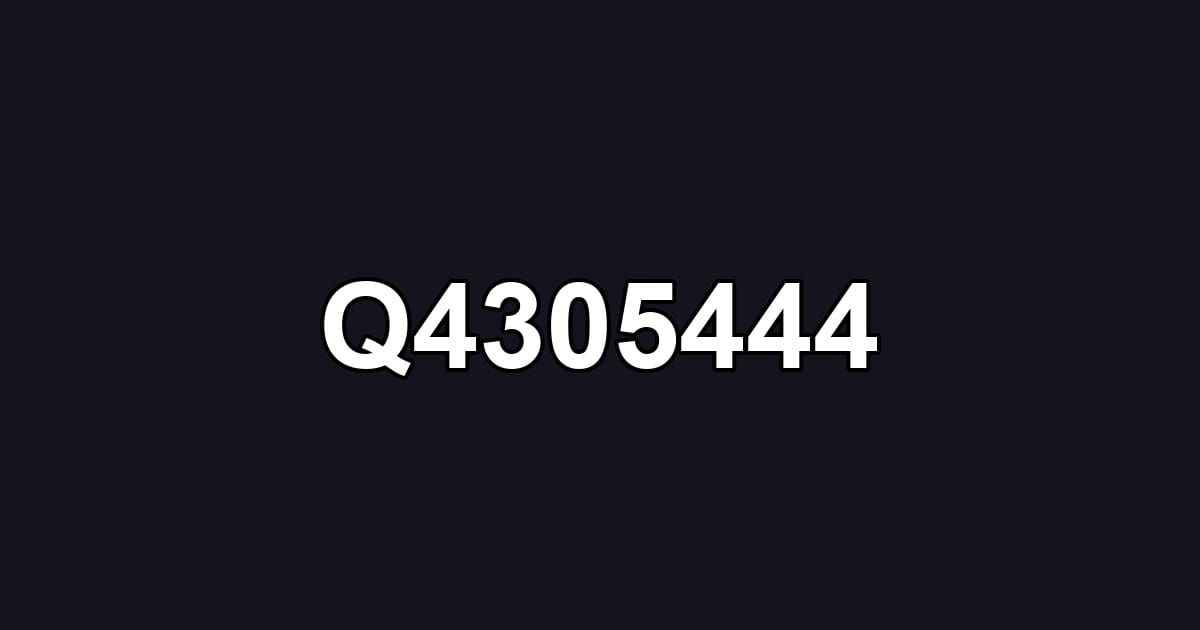 Q4305444