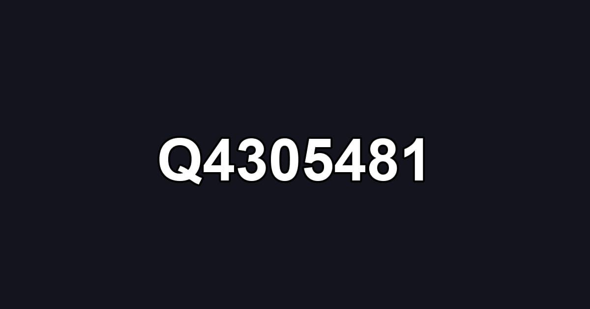 Q4305481