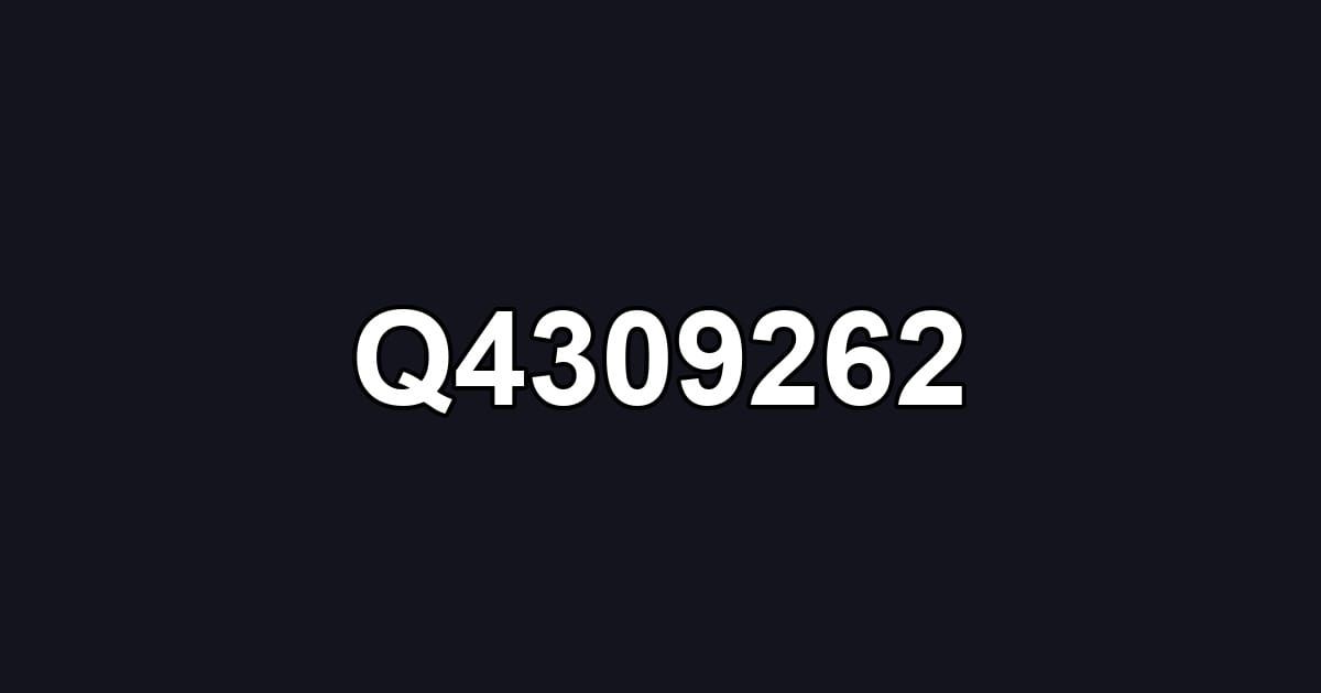 Q4309262