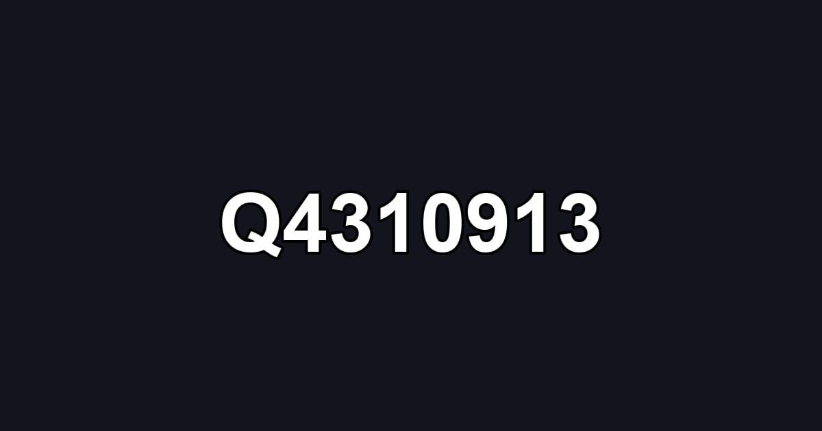 Q4310913