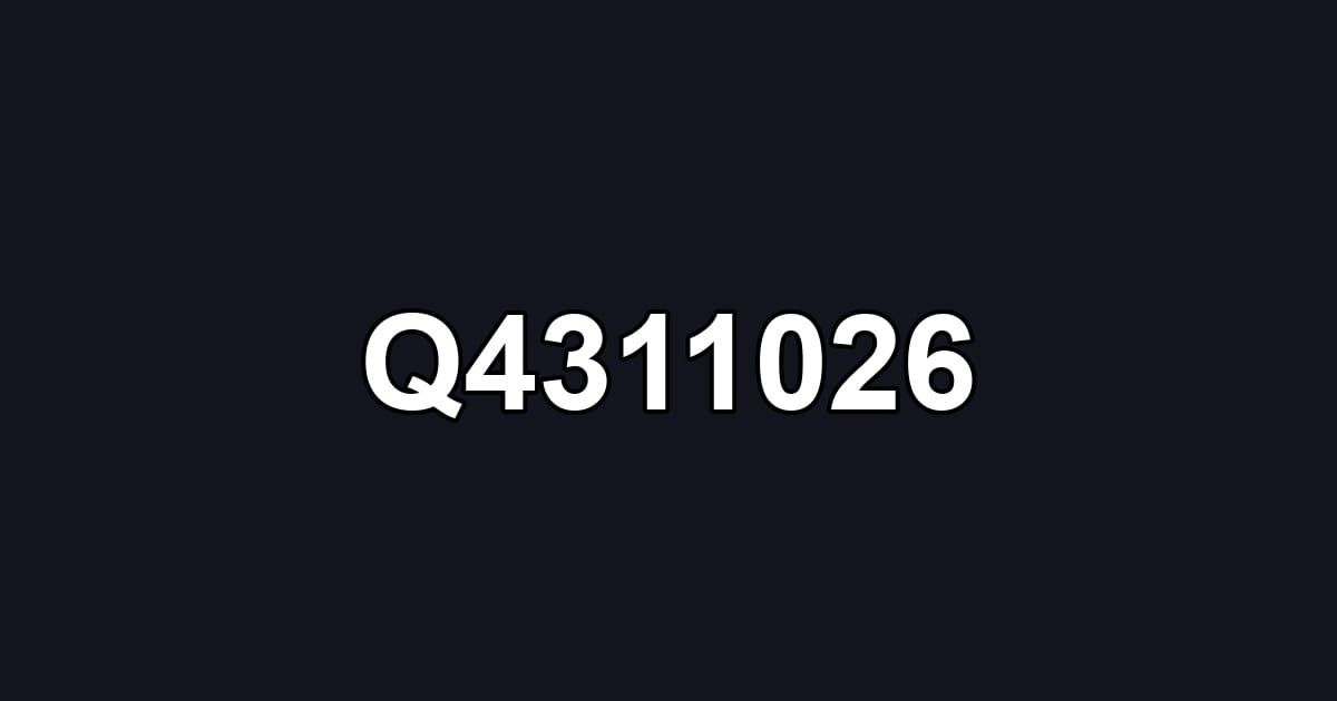 Q4311026