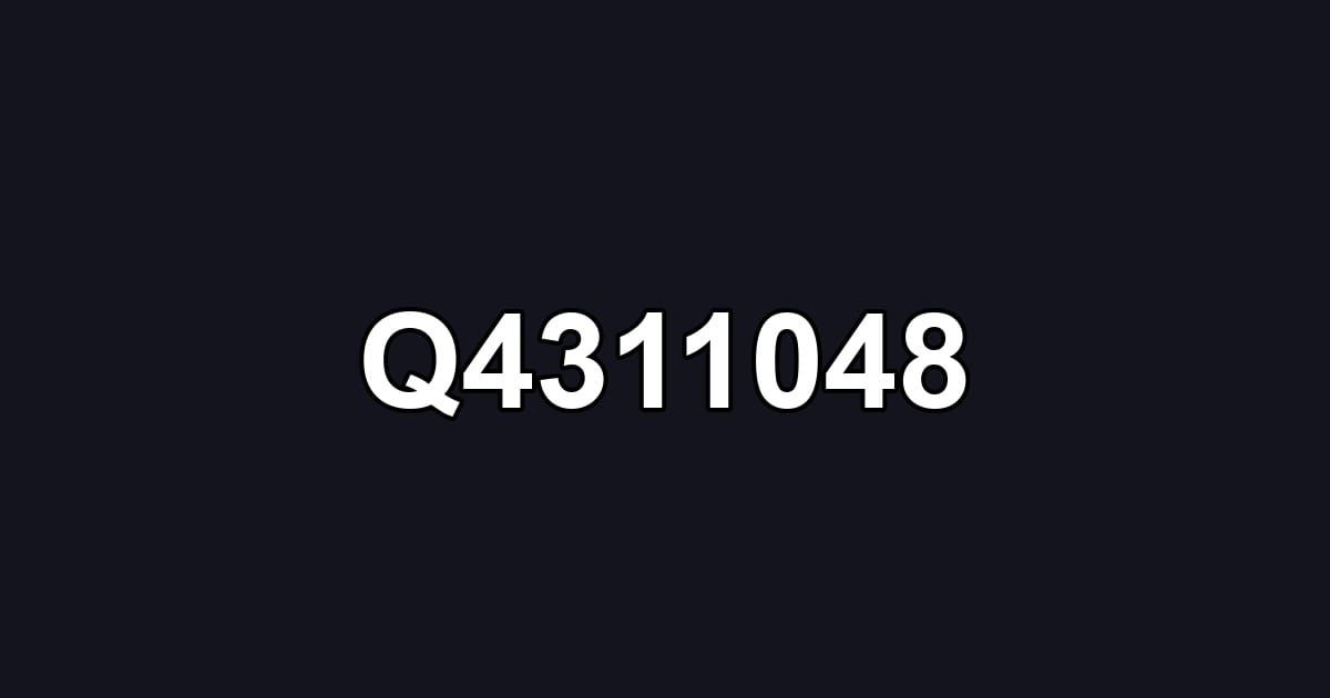 Q4311048