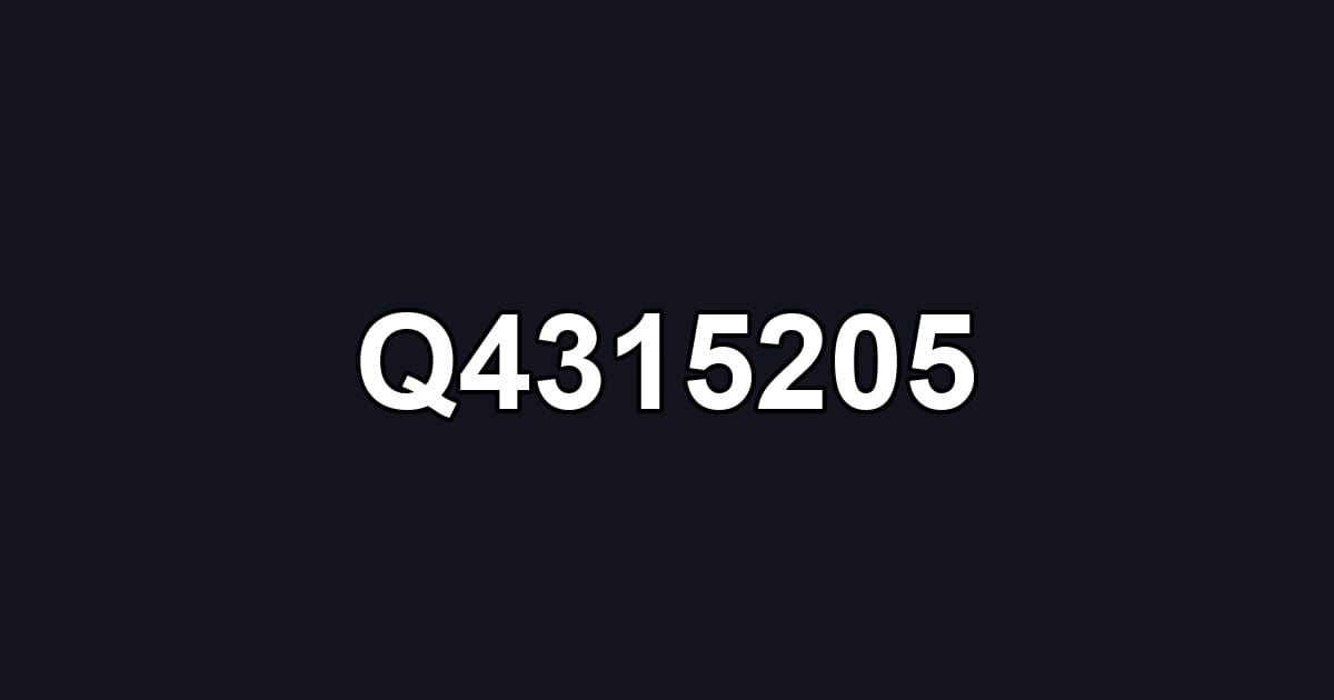 Q4315205