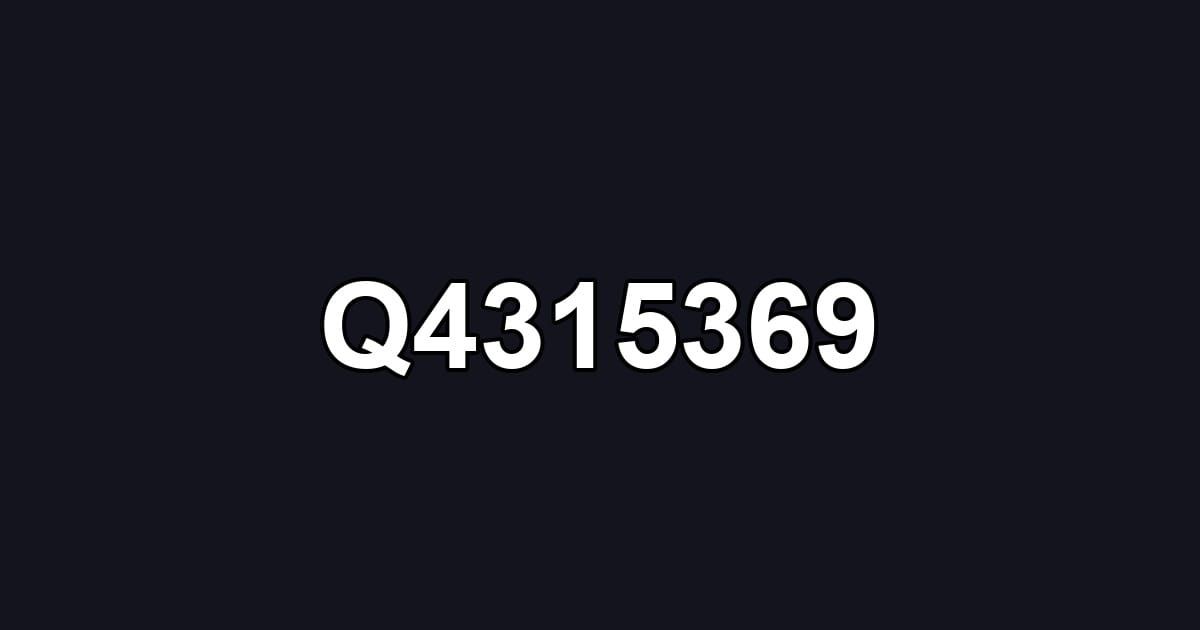 Q4315369