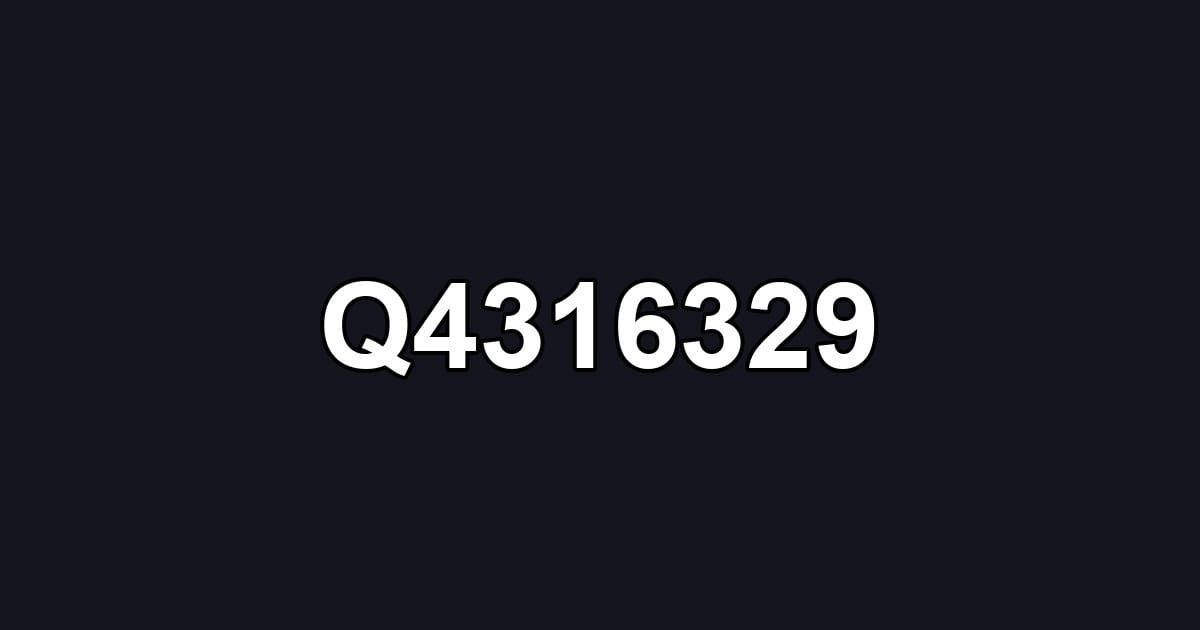 Q4316329