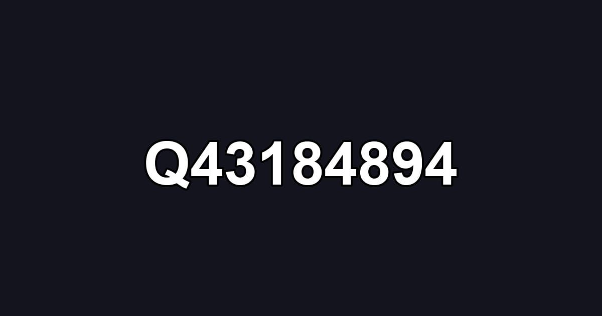 Q43184894
