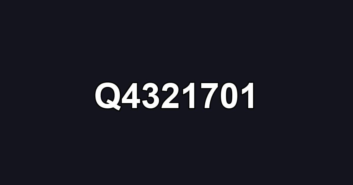 Q4321701