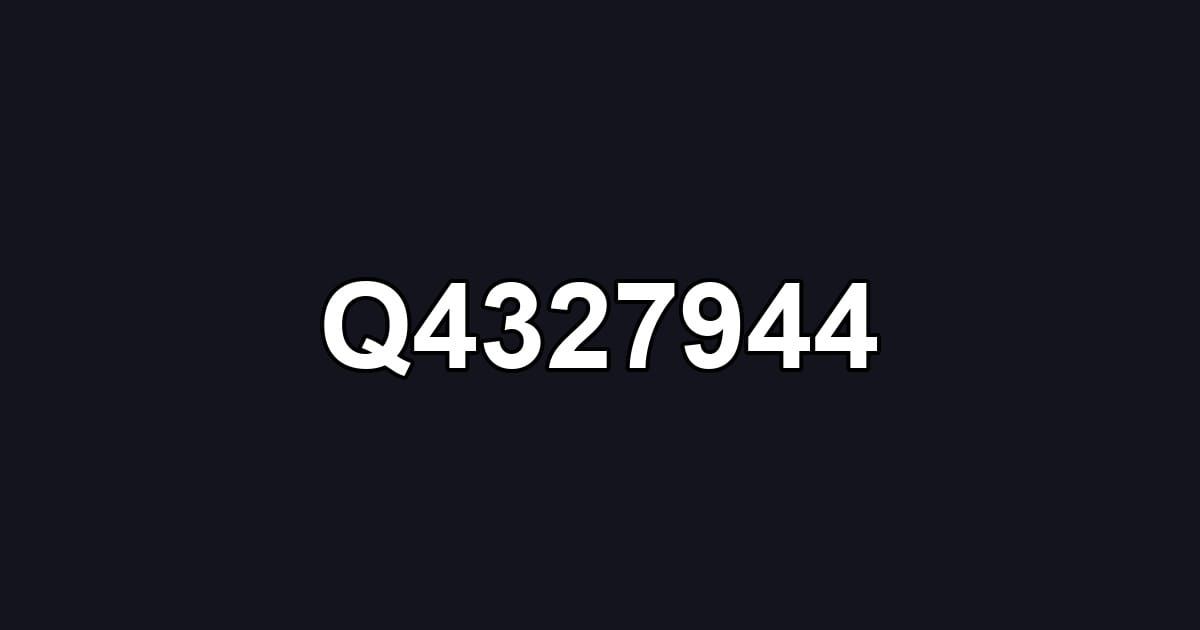 Q4327944
