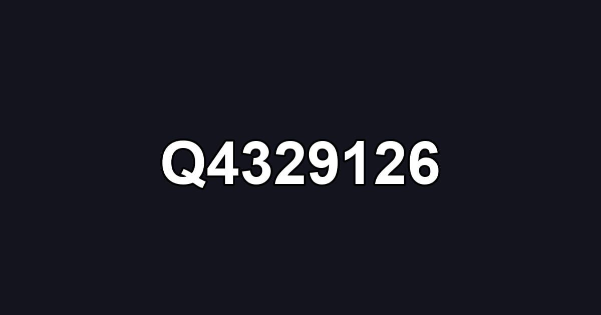 Q4329126