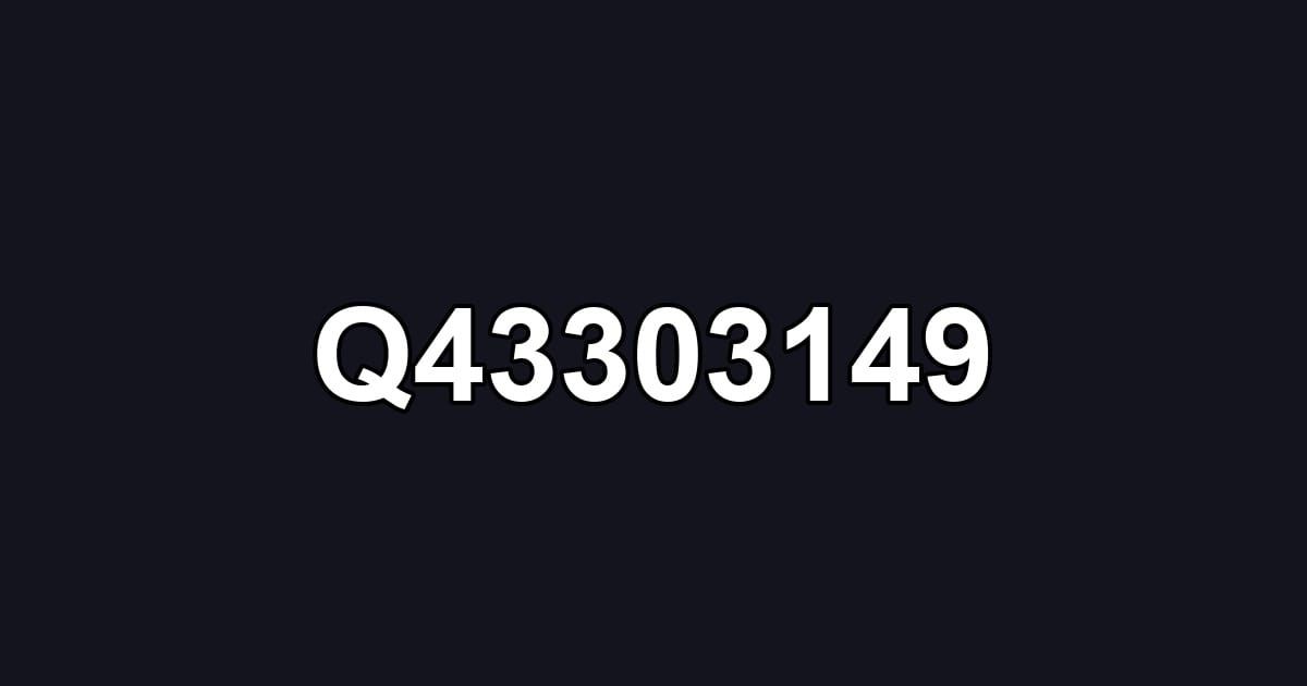 Q43303149