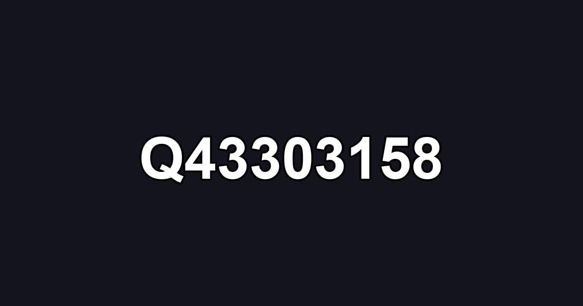 Q43303158