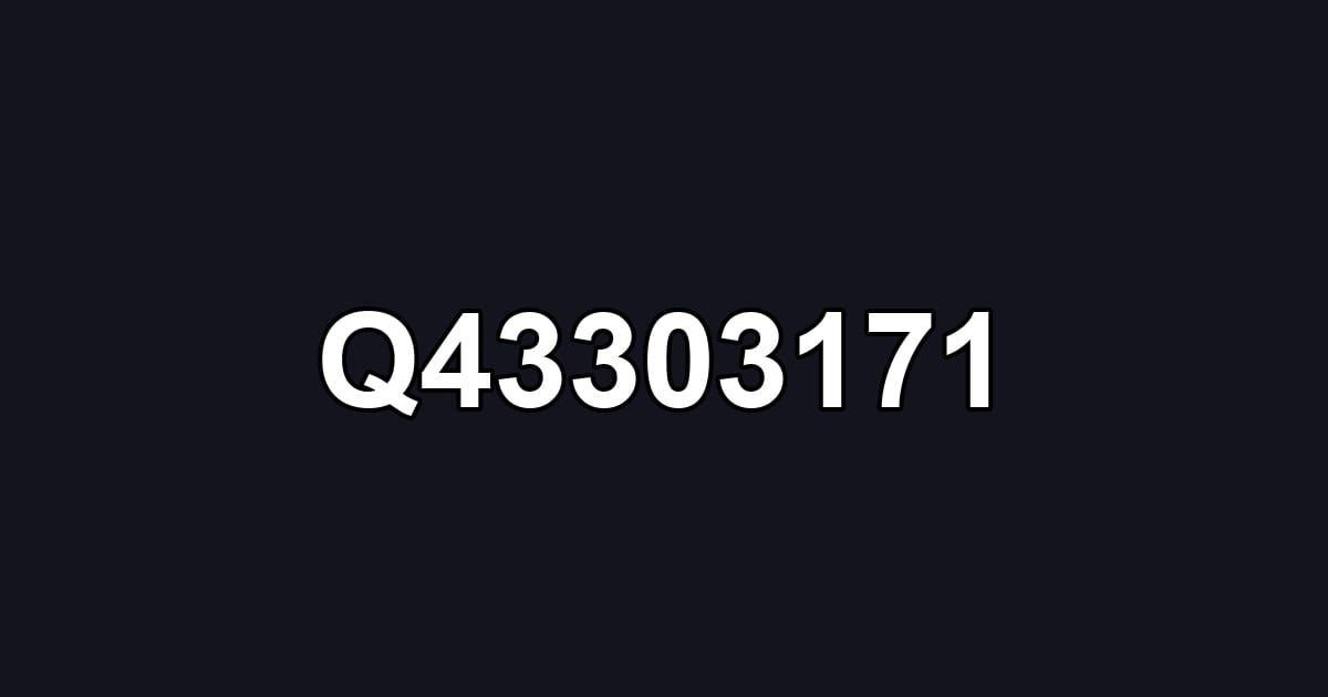 Q43303171
