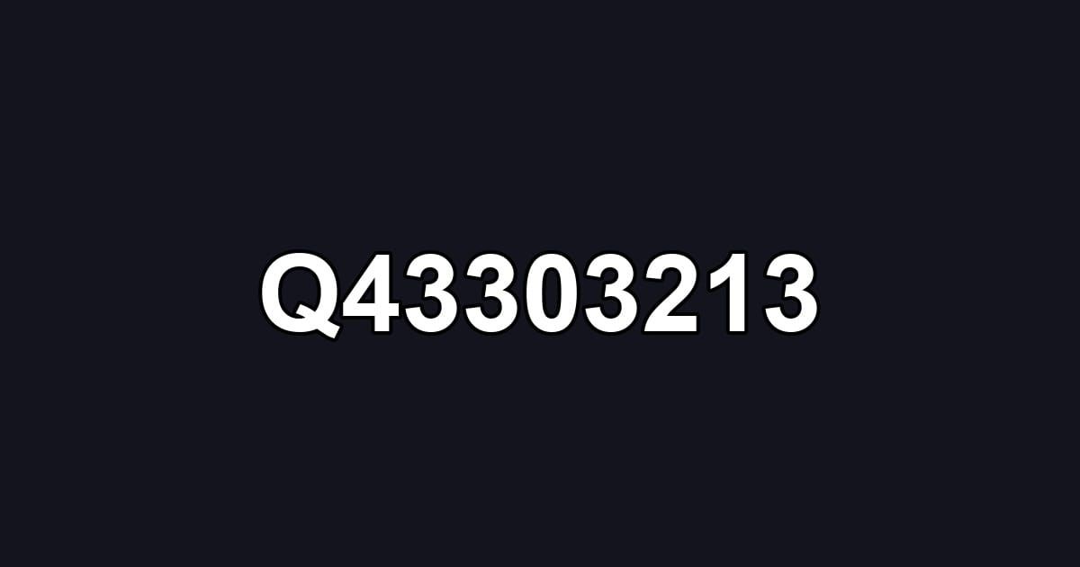 Q43303213