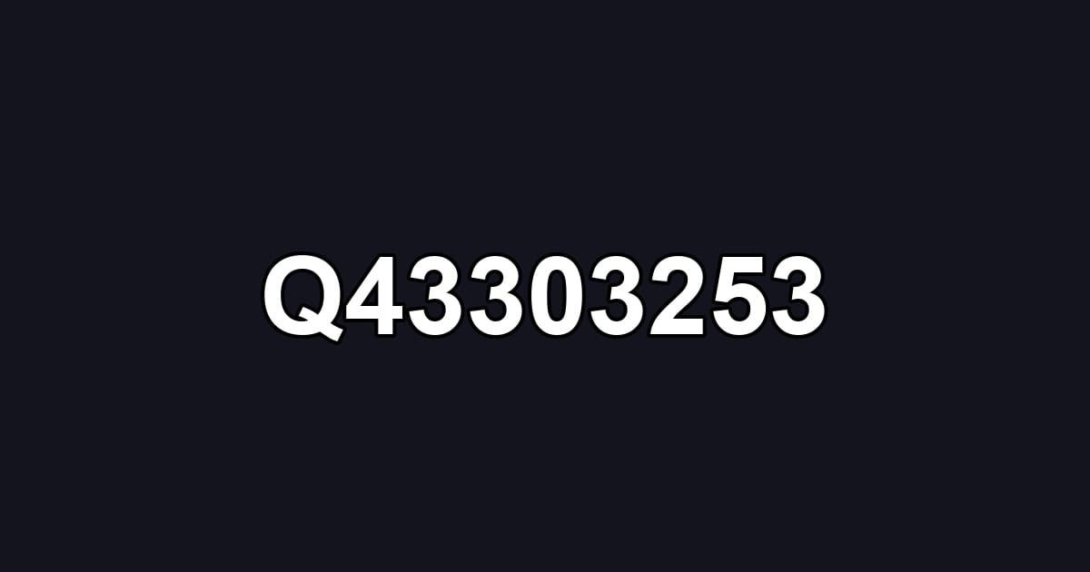 Q43303253