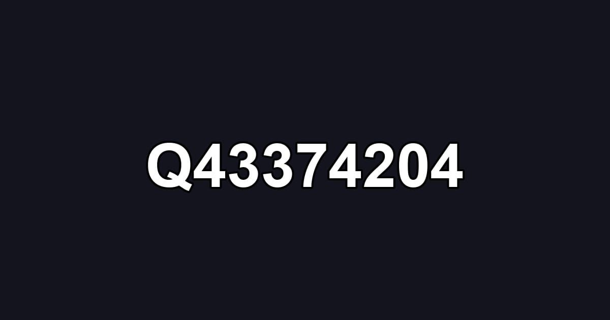 Q43374204