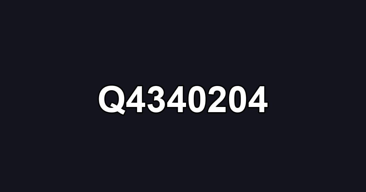 Q4340204