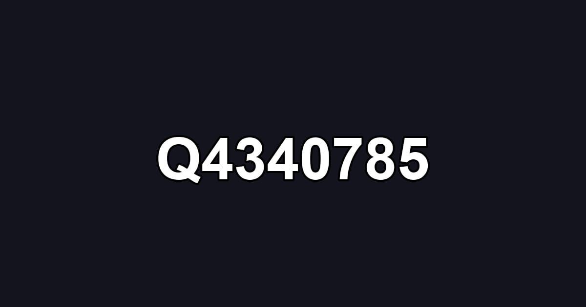 Q4340785