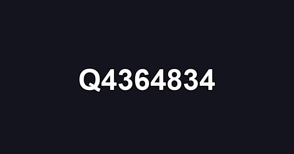 Q4364834