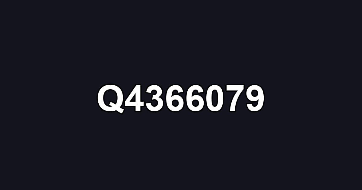 Q4366079